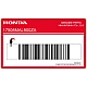 Honda CBR600F Hurricane Onderkuip CBR Hurricane Sticker Rechterkant OEM 17508MAL900ZA