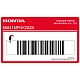 Honda CB1000R Meter-Abdeckung Aufkleber rechte Seite OEM 86641MFNK20ZA