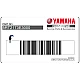 Yamaha FZS600 FAZER Adesivo Codone Lato Sinistro OEM 5RT2173E3000