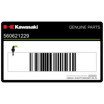 Naklejka na dolną owiewkę, pług, lewa strona