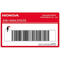 Emblemat Honda Wing na zbiornik paliwa