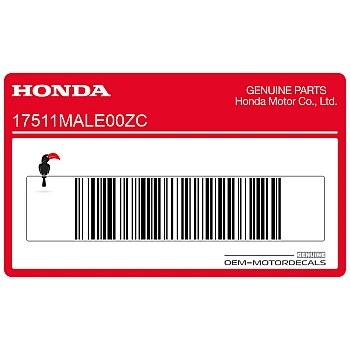 Naklejka na zbiornik, prawa strona