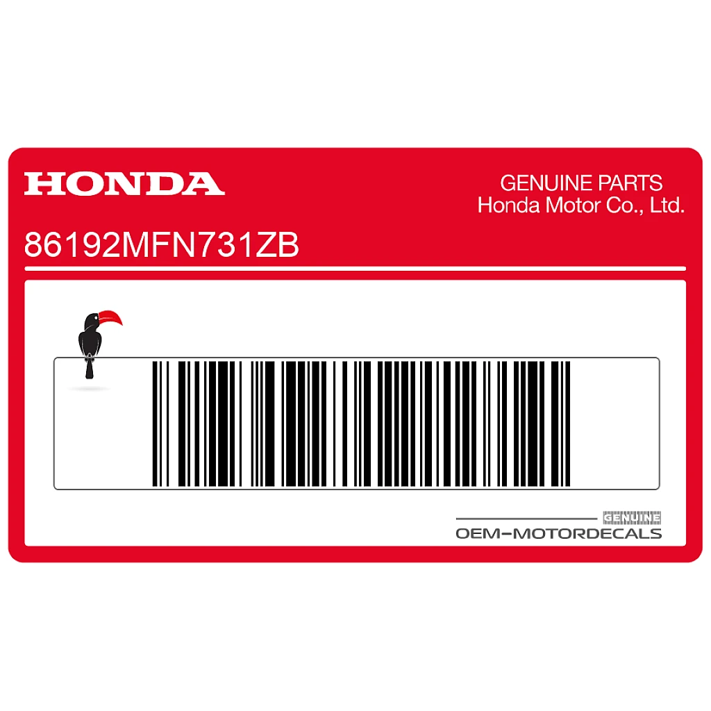 Honda-86192MFN731ZB
