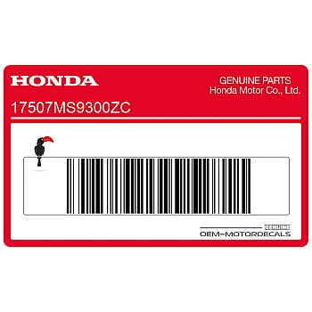 Autocollant de réservoir