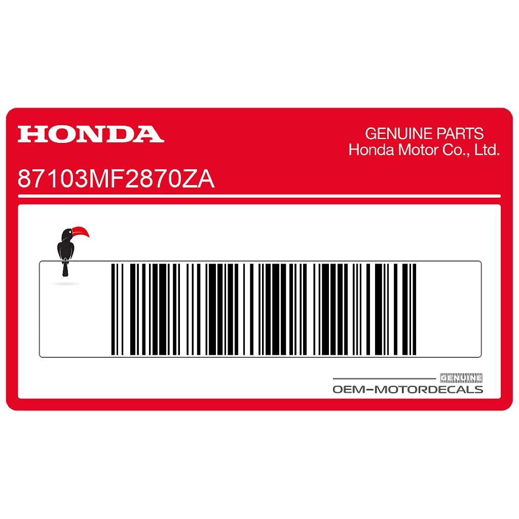 Honda-87103MF2870ZA Honda-87103MF2870ZA
