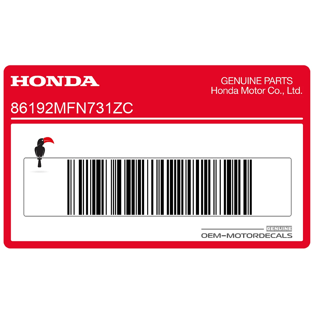 Honda-86192MFN731ZC Honda-86192MFN731ZC