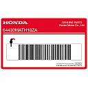 Autocollant de sabot moteur, côté droit