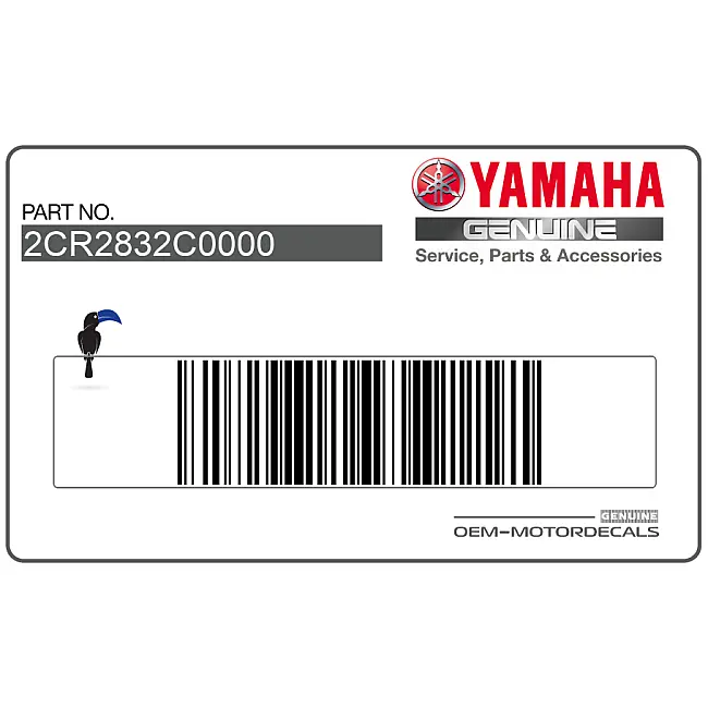 Grafica Cupolino Anteriore Destro Yamaha YZF-R1 OEM 2CR2832C0000
