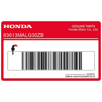 Framecover sticker, rechterkant