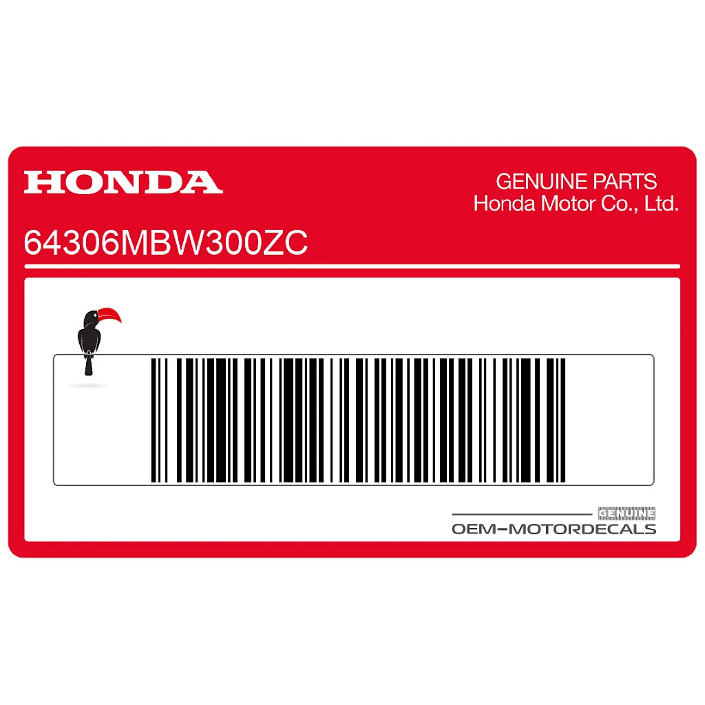 Honda-64306MBW300ZC