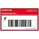 Honda XL650V TRANSALP Aufkleber linke Seitenverkleidung links Original 83535MCB670ZC