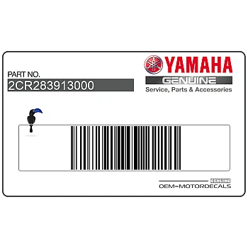 Adesivo pannello laterale, lato sinistro