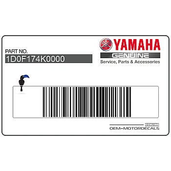 Pegatina para panel lateral, lado derecho