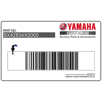 Naklejki na przednią owiewkę (czasza), zestaw