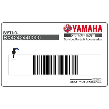 Kraftstofftank Dekor Yamaha, links