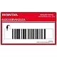 Adesivo Parabrezza Honda CBR600F Hurricane OEM 64203MBWN20ZA