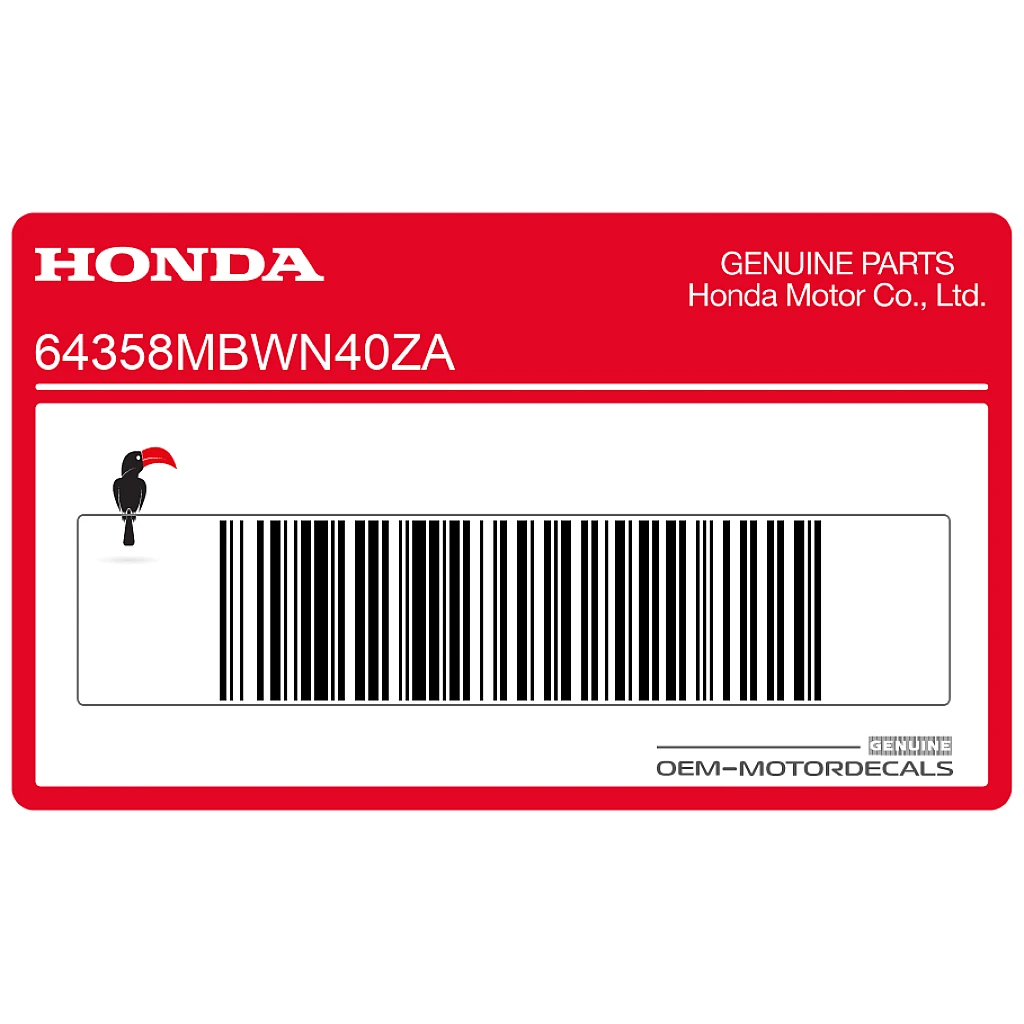Honda-64358MBWN40ZA
