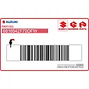 Naklejka na tylną owiewkę siedzenia GSX1400, prawa strona