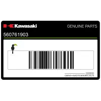 KAWASAKI Pegatina de tapa lateral, lado derecho 56076-1903