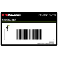 KAWASAKI Adesivo fiancata, lato destro 56076-2886
