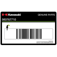 KAWASAKI Adesivo parafango anteriore, lato sinistro 56076-7710