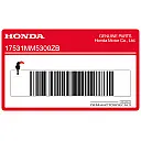 Autocollant de réservoir