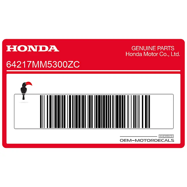 Honda CBR1000F Adesivo 
