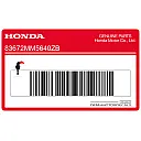 Autocollant de coque arrière droit