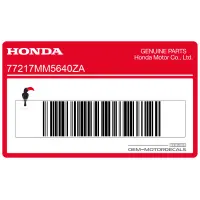 HONDA Autocollant de carénage arrière, côté gauche 77217-MM5-640ZA