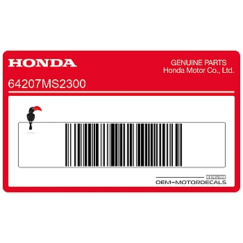 Kuipruit,windscherm sticker