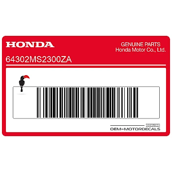 Framecover sticker, rechterkant