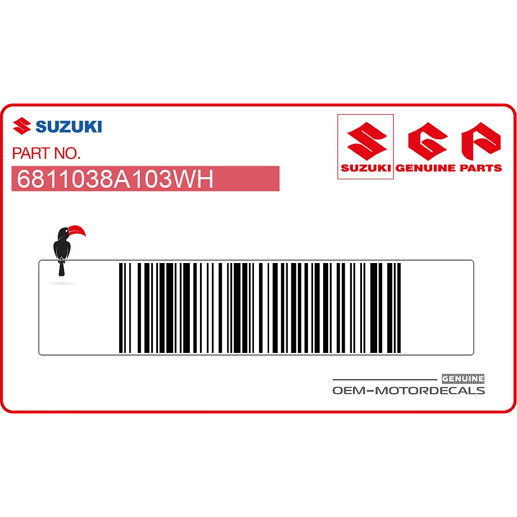 Suzuki-6811038A103WH