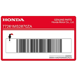 Heckverkleidung Aufkleber, Rechte Seite