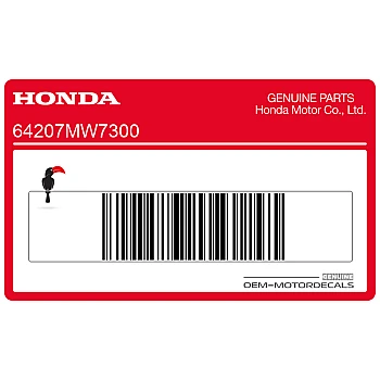 Naklejka na szybkę czaszy