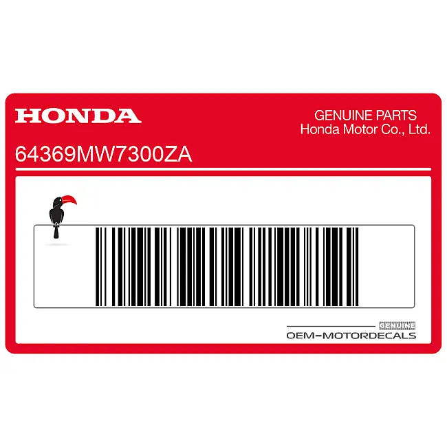 Honda-64369MW7300ZA
