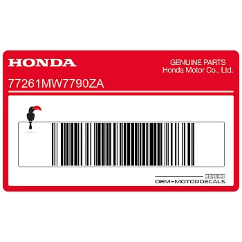 Heckverkleidung Aufkleber, Rechte Seite