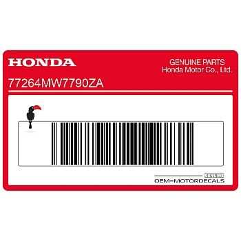 Heckverkleidung Aufkleber