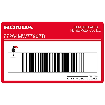 Heckverkleidung Aufkleber