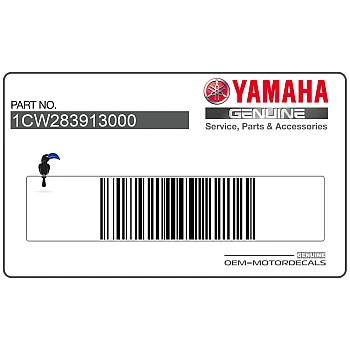 Autocollant de carénage latéral gauche XJ6 Diversion, côté gauche