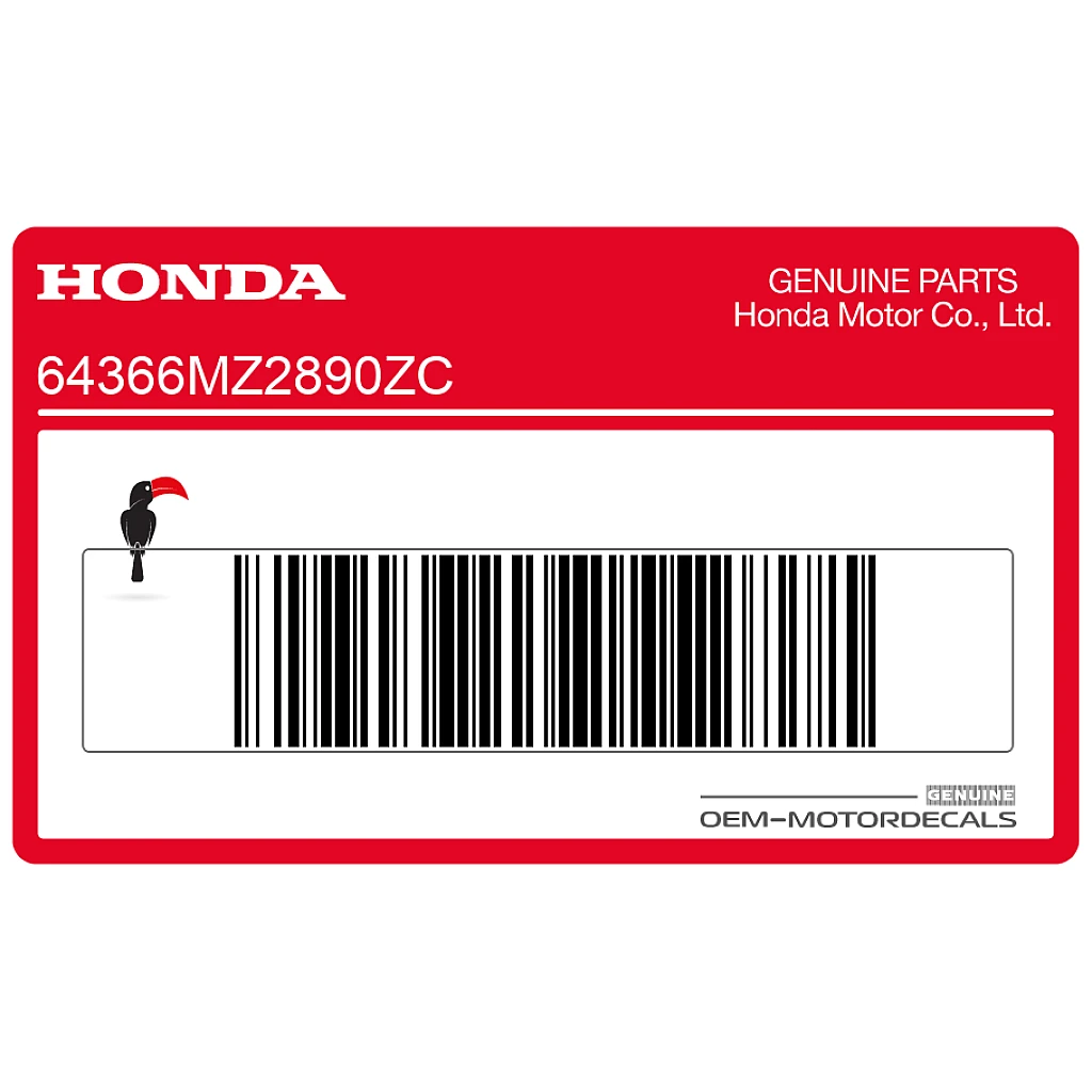 Honda-64366MZ2890ZC
