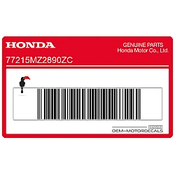 Heckverkleidung Aufkleber, Rechte Seite