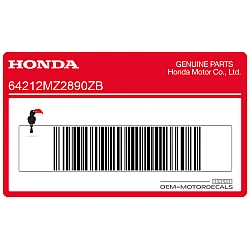 Kanzel / Oberteil Verkleidung Aufkleber