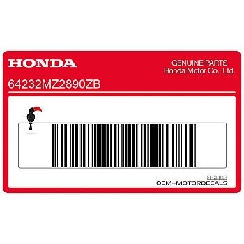 Bovenkuip sticker