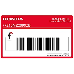 Heckverkleidung Aufkleber, Rechte Seite