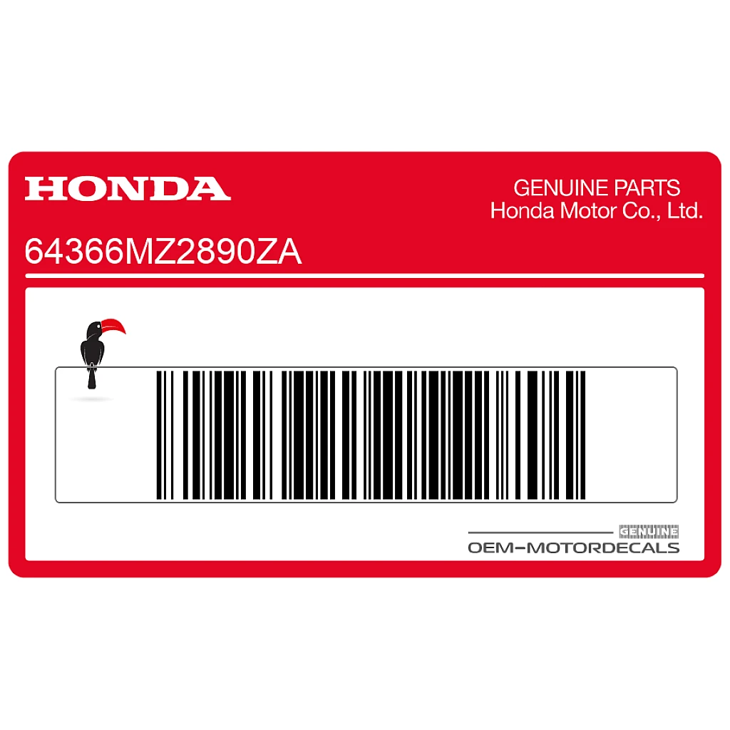 Honda-64366MZ2890ZA