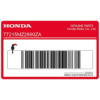 Tail cowl decal, right side