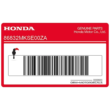 Framecover sticker, linkerkant