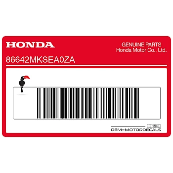 Pegatina para panel lateral, lado izquierdo