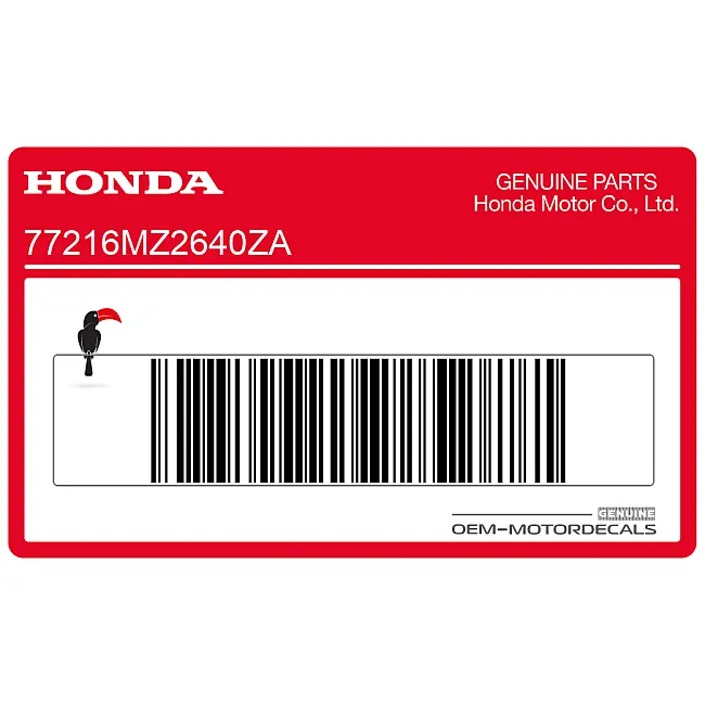 Honda-77216MZ2640ZA