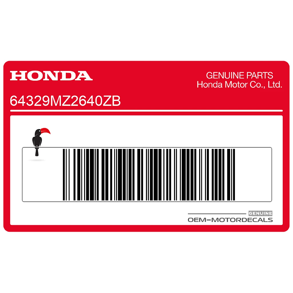 Honda-64329MZ2640ZB Honda-64329MZ2640ZB